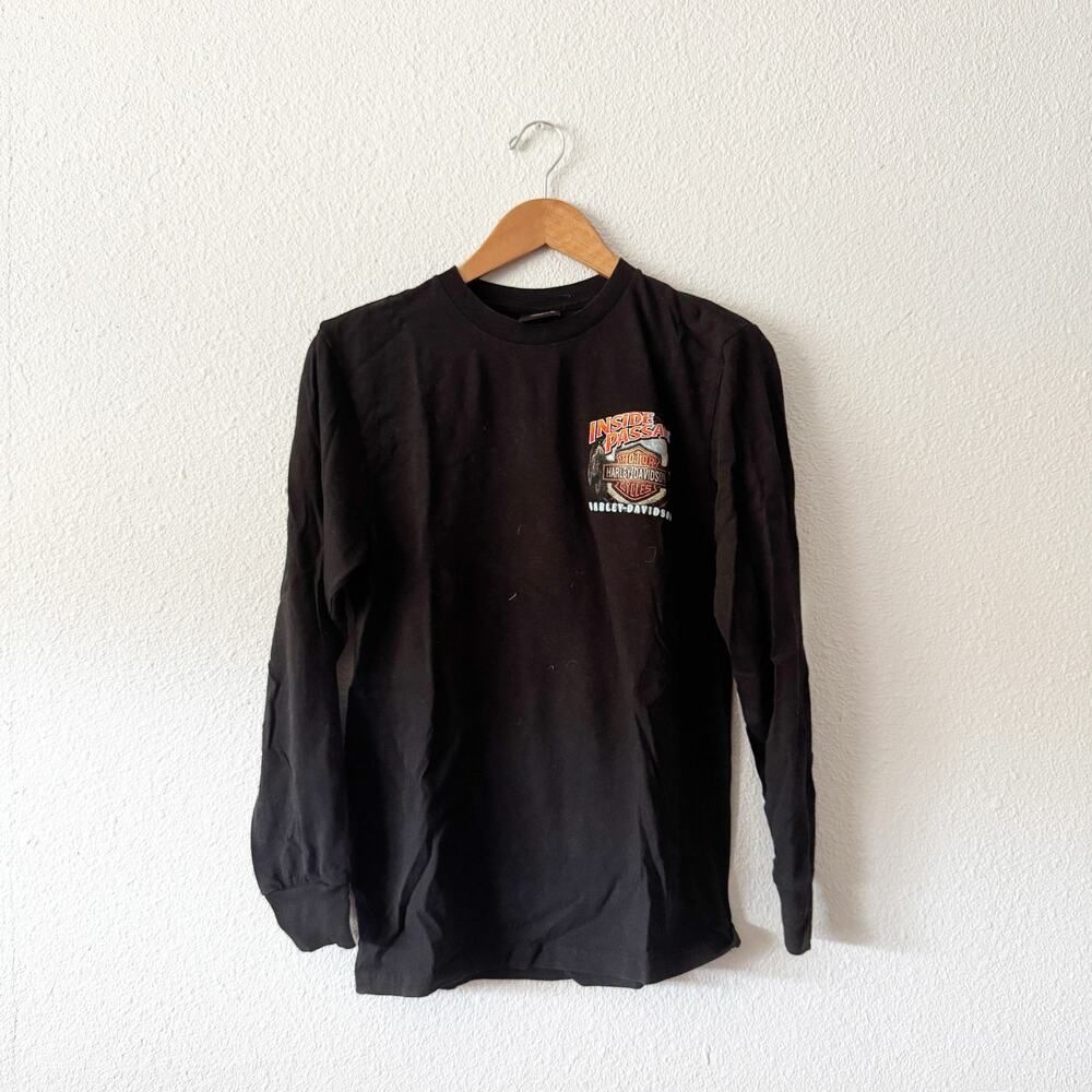 Harley Davidson Long Sleeve Shirt Small graphic